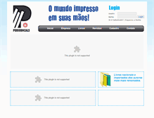 Tablet Screenshot of periodicals.com.br
